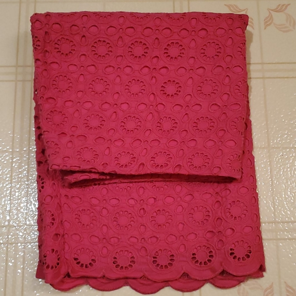#75 - Talbots Pencil Skirt with Lace Overlay